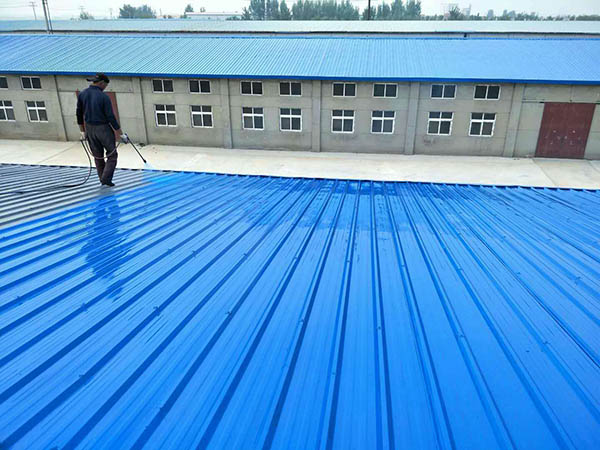 临沂 彩钢瓦喷漆翻新工业厂房、仓库